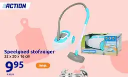 Action Speelgoed stofzuiger aanbieding