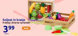 Action Snijset in kratje utting play set aanbieding