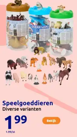 Action Speelgoeddieren aanbieding