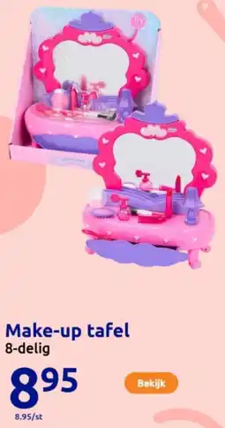 Action Make-up tafel aanbieding