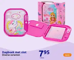 Action Dagboek met slot aanbieding