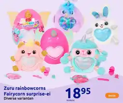 Action Zuru rainbowcorns Fairycorn surprise-ei aanbieding