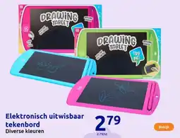 Action Elektronisch uitwisbaar tekenbord aanbieding