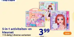 Action 5-in-1 activiteiten- en kleurset aanbieding
