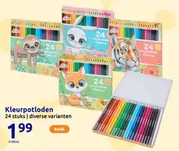 Action Kleurpotloden aanbieding