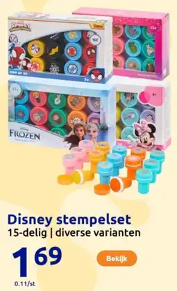 Action Disney stempelset aanbieding