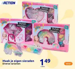 Action Maak je eigen sieraden aanbieding