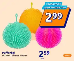 Action Pufferbal aanbieding