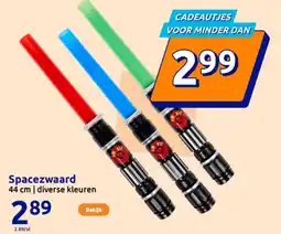 Action Spacezwaard aanbieding
