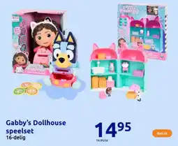 Action Gabby's Dollhouse speelset aanbieding