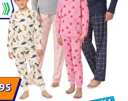 Action Dames of heren pyjama aanbieding