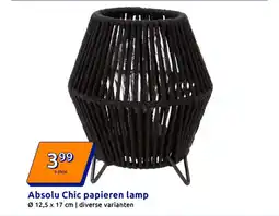 Action Absolu Chic papieren lamp aanbieding