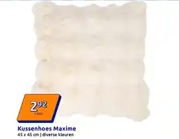 Action Kussenhoes Maxime aanbieding