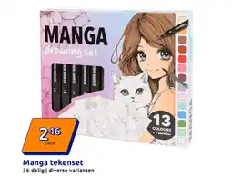 Action Manga tekenset aanbieding