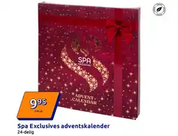 Action Spa Exclusives adventskalender aanbieding