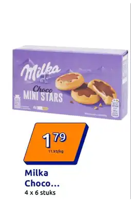 Action Milka Choco Mini Stars aanbieding