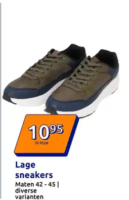 Action Lage sneakers aanbieding