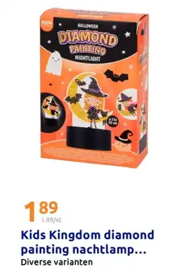 Action Kids Kingdom diamond painting nachtlamp Halloween aanbieding