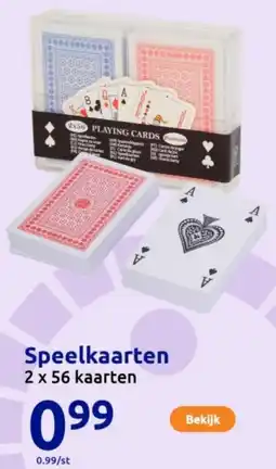 Action Speelkaarten aanbieding