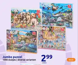 Action Jumbo puzzel aanbieding