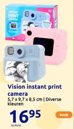 Action Vision instant print camera aanbieding