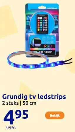 Action Grundig TV Ledstrips aanbieding