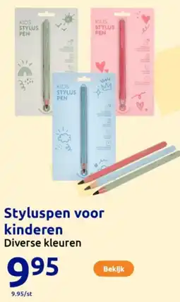Action Styluspen voor kinderen aanbieding