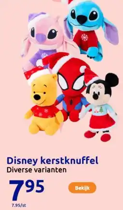Action Disney kerstknuffel aanbieding