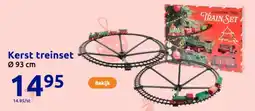 Action Kerst Treinset aanbieding