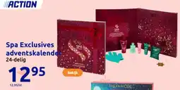 Action Spa Exclusives Adventskalende aanbieding