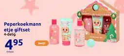 Action Peperkoekmann etje giftset aanbieding