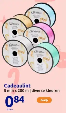 Action Cadeaulint aanbieding