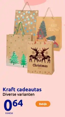 Action Kraft cadeautas aanbieding
