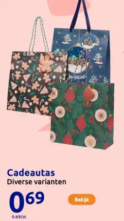 Action Cadeautas aanbieding