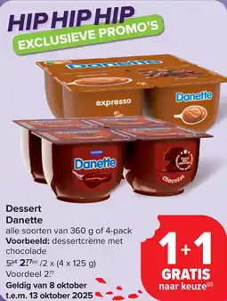 Carrefour Dessert Danette aanbieding