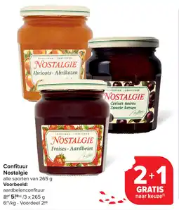 Carrefour Confituur Nostalgie aanbieding