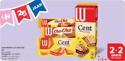 Carrefour Cent Wafers en Cha-Cha LU aanbieding