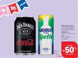 Carrefour Blikje Ready To Drink aanbieding