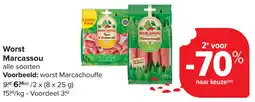 Carrefour Worst Marcassou aanbieding