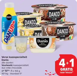 Carrefour Verse kaasspecialiteit Danio aanbieding