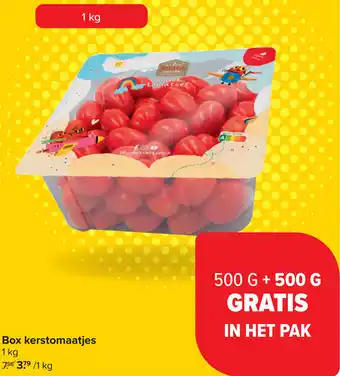 Carrefour Box Kerstomaatjes aanbieding
