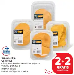 Carrefour Croc met kip Carrefour aanbieding