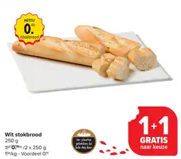 Carrefour Wit stokbrood aanbieding