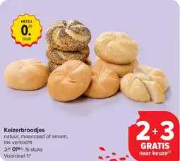 Carrefour Keizerbroodjes aanbieding