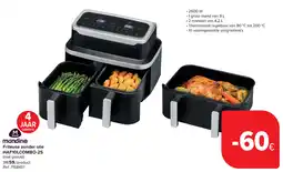 Carrefour Mandine Friteuse zonder olie HAF10LCOMBO-25 aanbieding