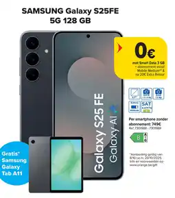 Carrefour Samsung Galaxy S25FE aanbieding