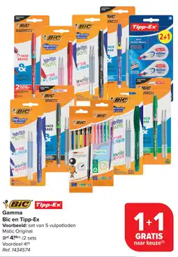 Carrefour Bic en Tipp-Ex aanbieding