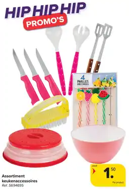 Carrefour Assortiment keukenaccessoires aanbieding