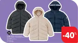 Carrefour Lange parka voor kinderen aanbieding