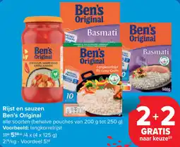 Carrefour Rijst en sauzen Ben's Original aanbieding